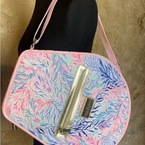 Lilly Pulitzer Tennis Racquet cover with strap